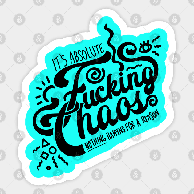 Absolute Chaos Sticker by kingcael